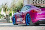 Porsche Cayman on Vossen Wheels (LC-108T) 2017 года